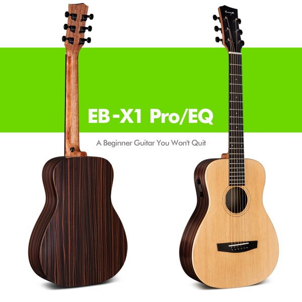 ENYA EM-X1 PRO トランスアコースティックギター　ソフトケース付き Enya EM X1 PRO (Acoustic Travel Guitar) 36